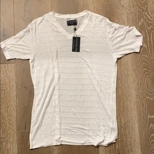 Men’s Goodlife Linen Striped Classic V